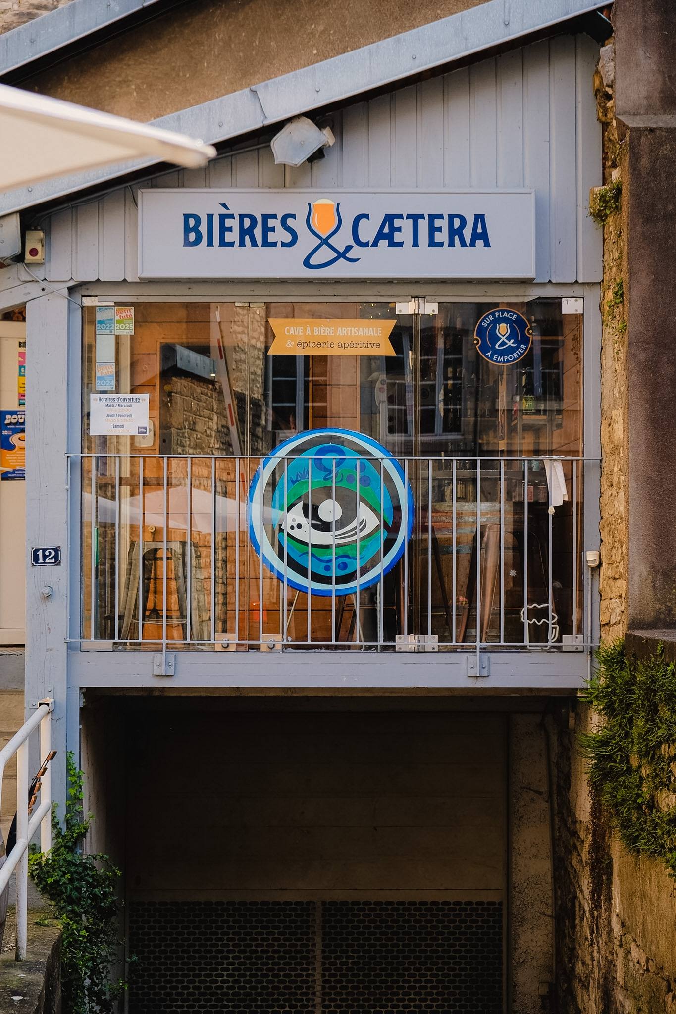 Façade de Bières & Caetera, cave à bières à Besançon